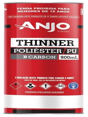 THINNER PU CARBON TH5003 900 ML