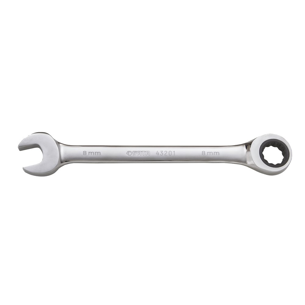 CHAVE COMBINADA COM CATRACA SATA 8 MM