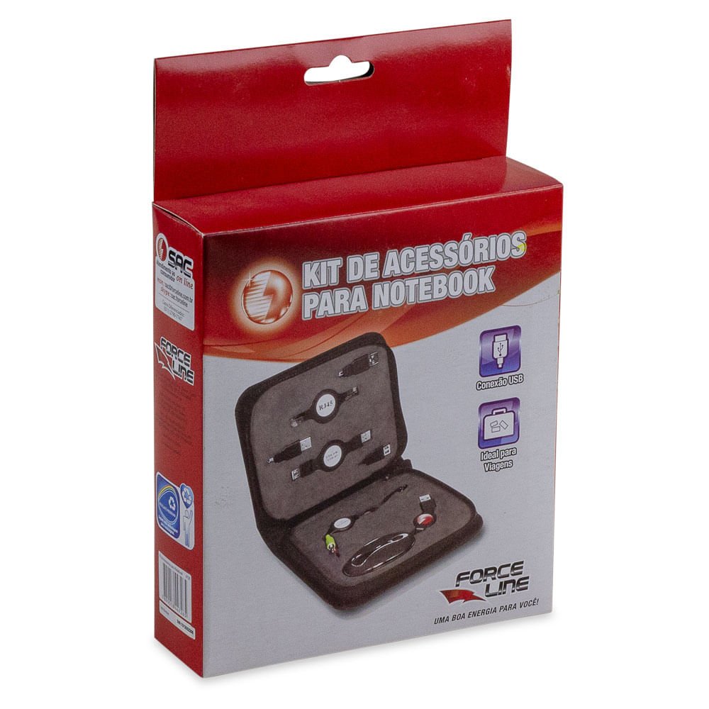 KIT DE VIAGEM PARA NOTEBOOK