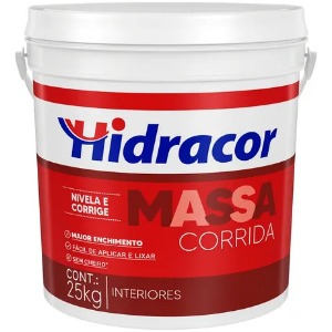 MASSA CORRIDA 25KG HIDRACOR