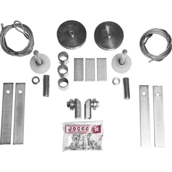 KIT P/ PORTAO BASCULANTE (N.2) ROLD.4" DETONI