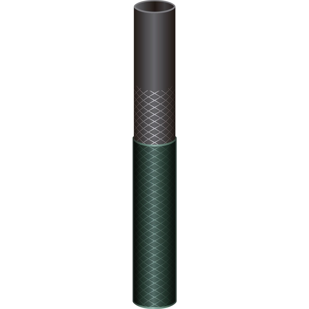 MANGUEIRA FLEX TRANCADA VERDE 1/2" VD 15M