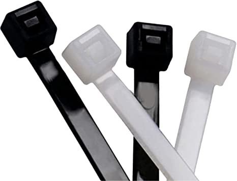 ABRAC. DE NYL. 2,5MM X 200MM BR. CT/100 PCS