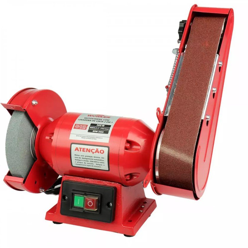 MOTO ESMERIL LIXADEIRA 360W BIV - WORKER