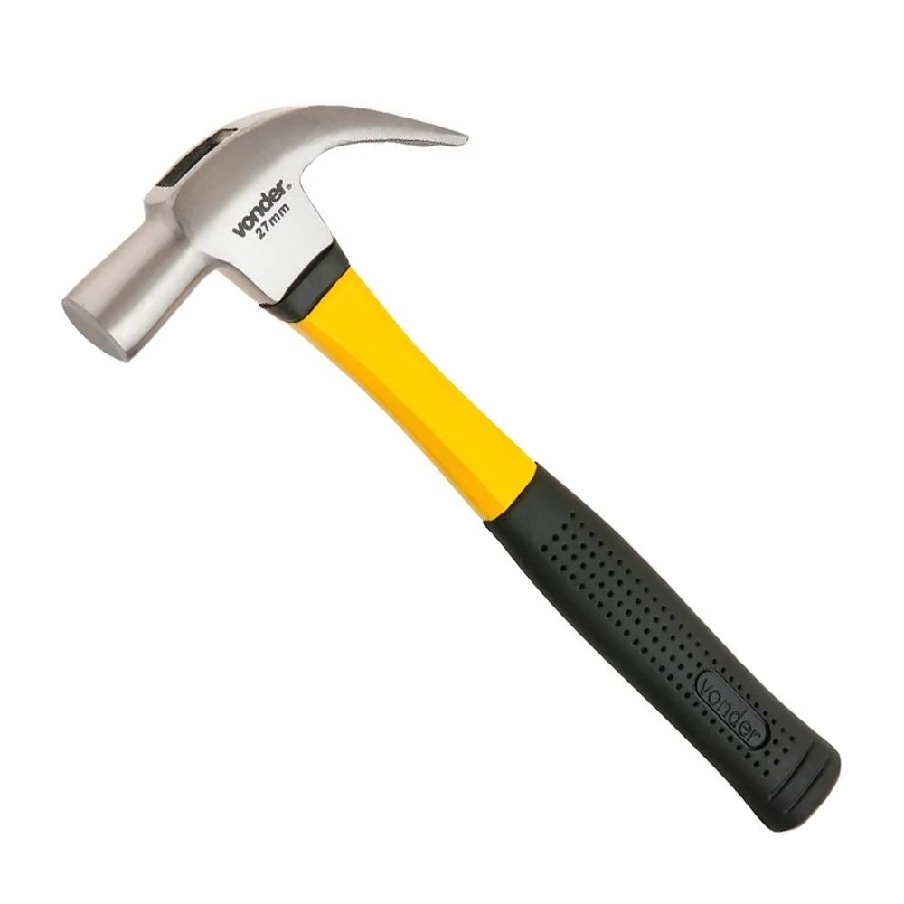 MARTELO UNHA 29MM CABO FIBRA VONDER