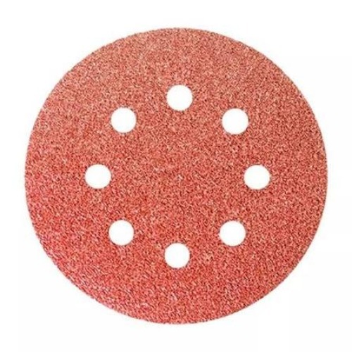 LIXA DISCO VELCRO PERFURADO G60 - 125MM