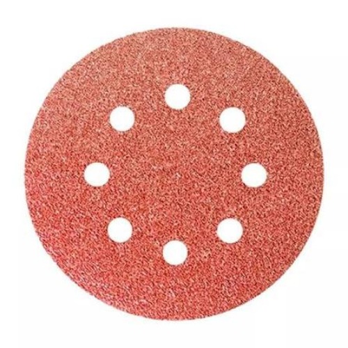 LIXA DISCO VELCRO PERFURADO G40 - 125MM