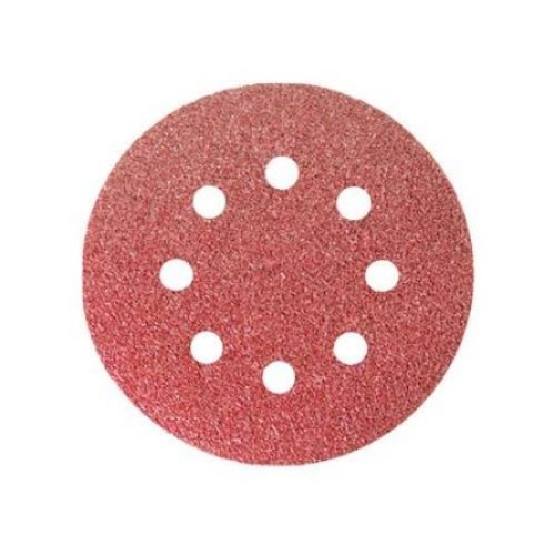 LIXA DISCO VELCRO PERFURADO G80 -125MM