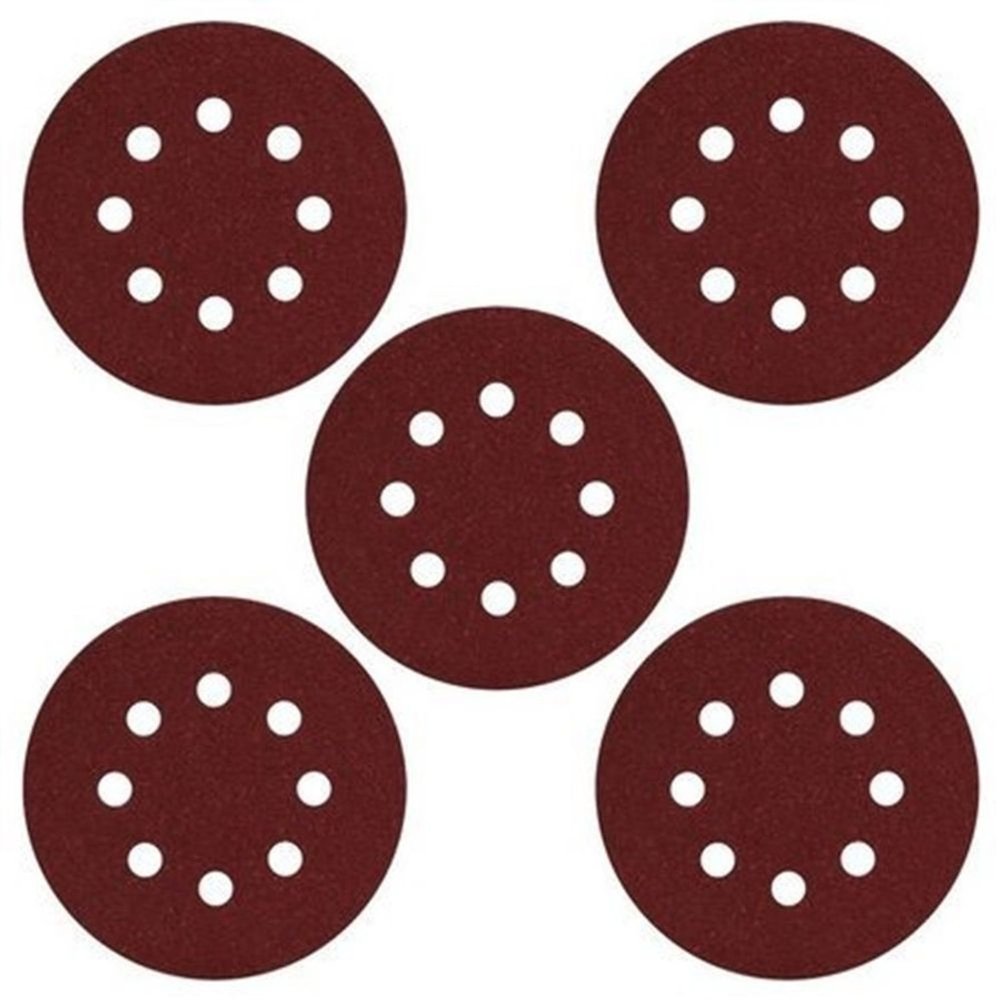 LIXA DISCO VELCRO PERFURADO G80 -125MM