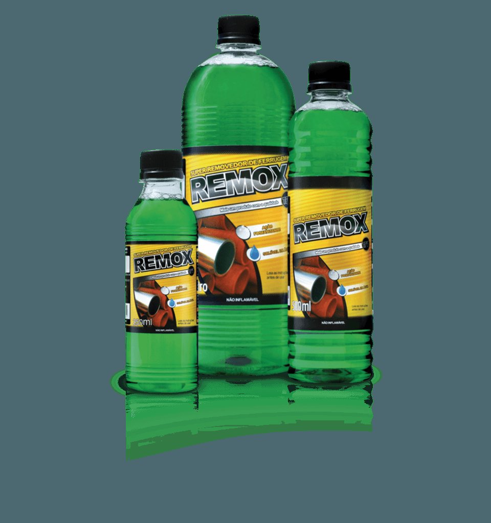 REMOVEDOR FERRUGEM REMOX 500ML - REMOX
