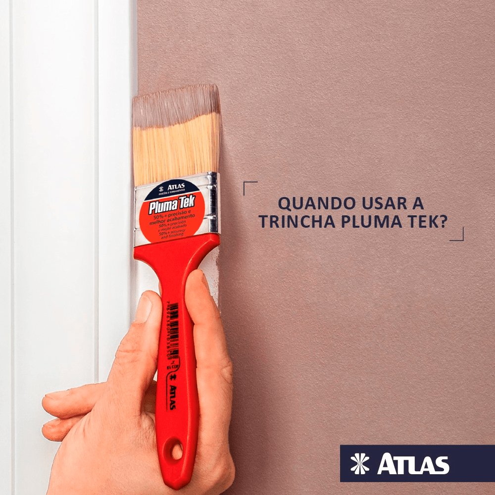 TRINCHA P/ PINTURA PLUMATEK 3"
