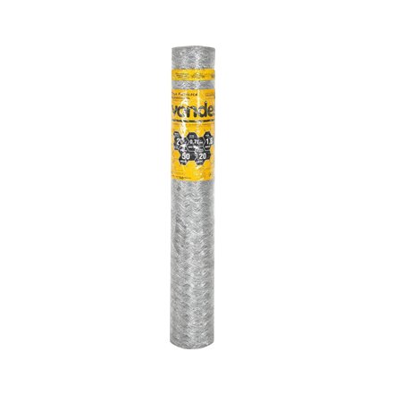 TELA GALV. ARROZ M10XF28 - 1,00MX12,5M VONDER