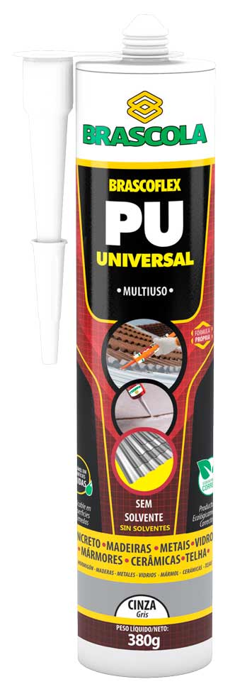 PU UNIVERSAL CINZA 80G - BRASCOLA