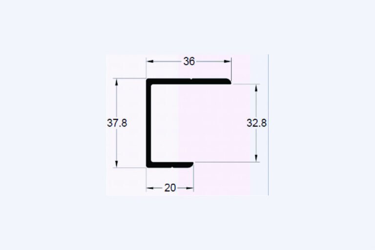 PERFIL ARREMATE P/FORRO PVC F 6M