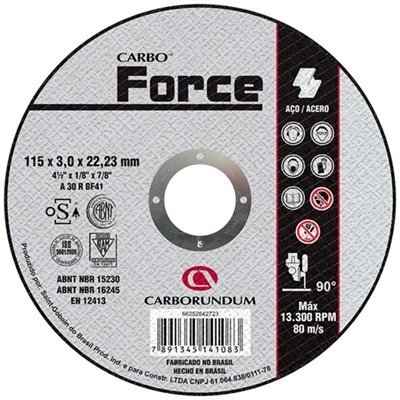 DISCO CORTE 9" X 3.0 X 7/8" AVANTI