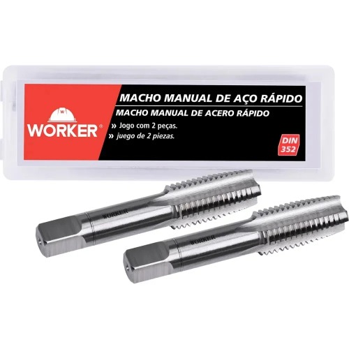 MACHO MANUAL DIN352 M14 X 2MM - 2 PCS