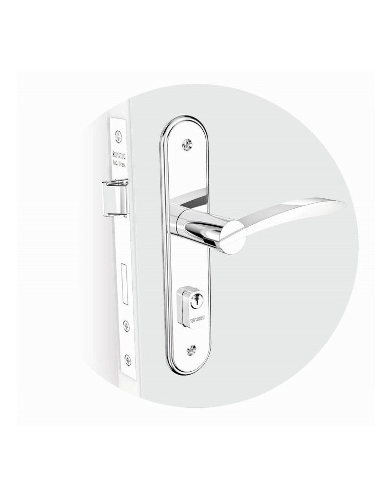 FECH BUZIO EXT 603/11 - 90MM - ESP. INOX