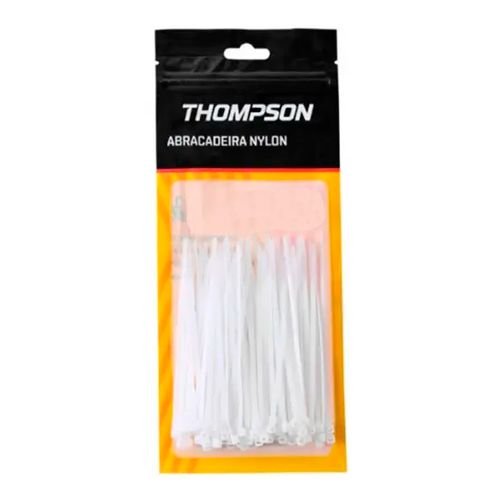 ABRACADEIRA NYLON PT - 4.8 X 200MM 100PC