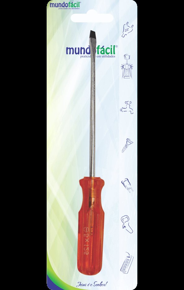 CHAVE FENDA 3/16" X 3" NOLL