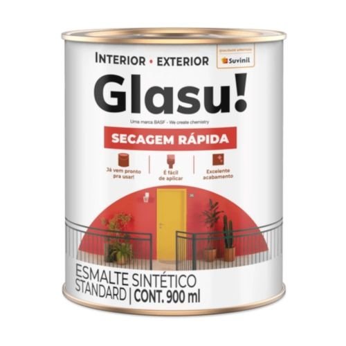 TINTA GLAS ESM LARANJA BRILH 3,6L