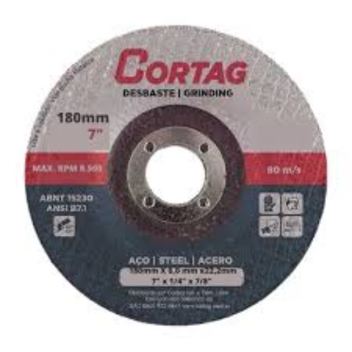 DISCO DESBASTE 7" X 7/8" CORTAG