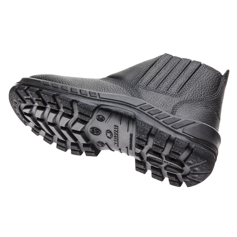 BOTA ELAST. BICO ACO COURO PT 43 - SAFETY FLEX