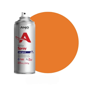 TINTA SPRAY ANJO LARANJA BRIL 400ML