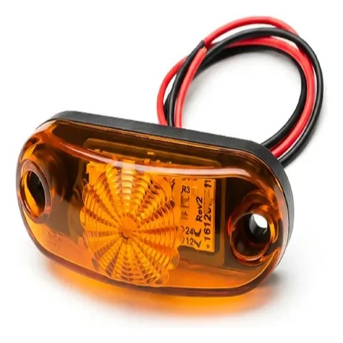 SINALEIRA DELIMITADORA LED - 12V - LARANJA