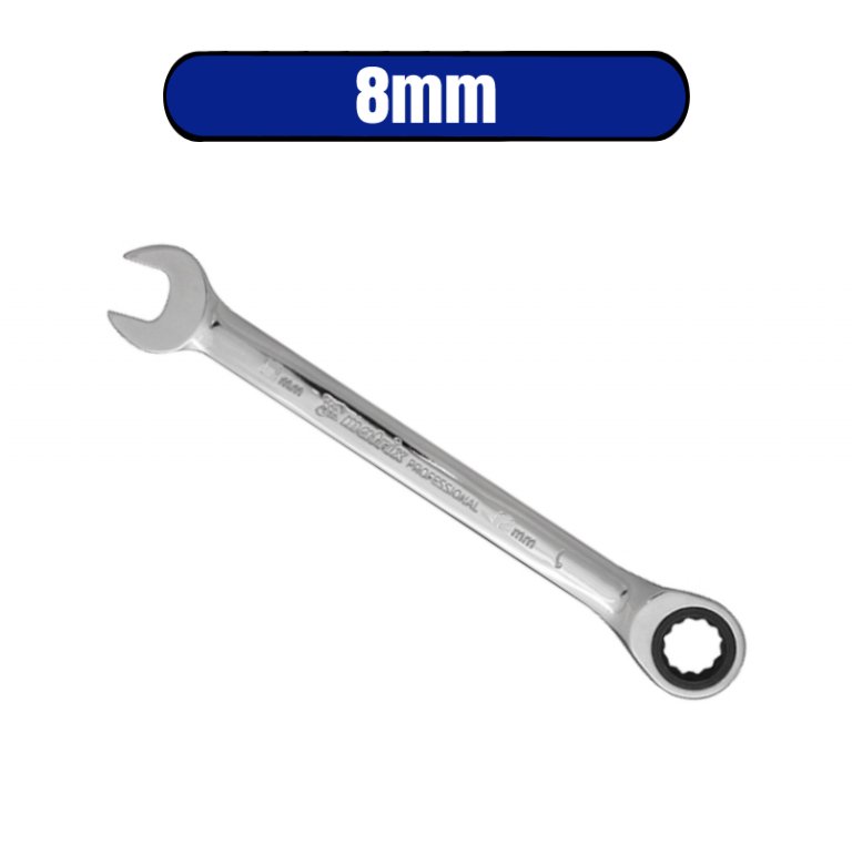 CHAVE COMBINADA COM CATRACA NOLL 8 MM