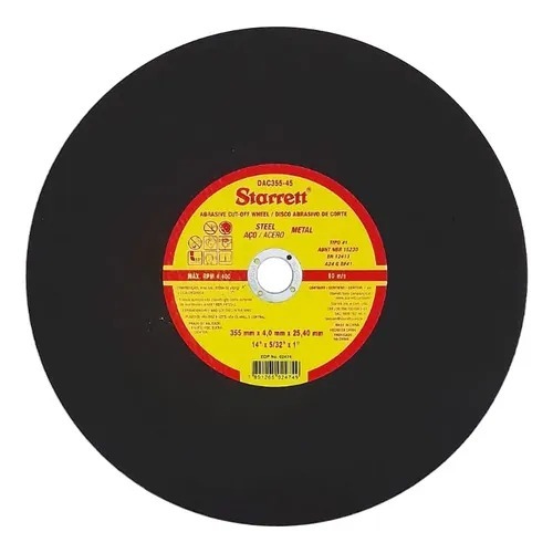 DISCO CORTE 14" X 4.0 X 1" STARRETT