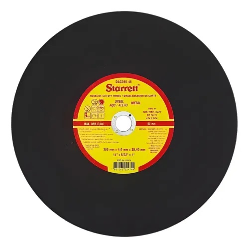 DISCO CORTE 14" X 4.0 X 1" STARRETT