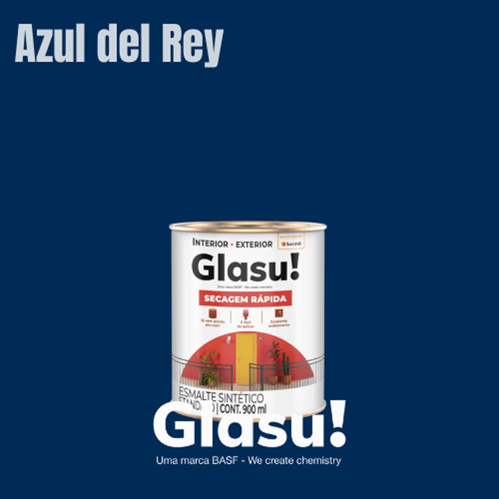 TINTA GLASU ESM AZUL DEL REY 3,60L