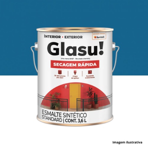 TINTA GLASU ESM AZUL FRANCA 3,60L