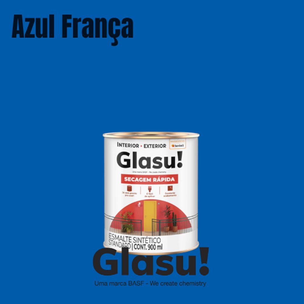 TINTA GLASU ESM AZUL FRANCA 3,60L