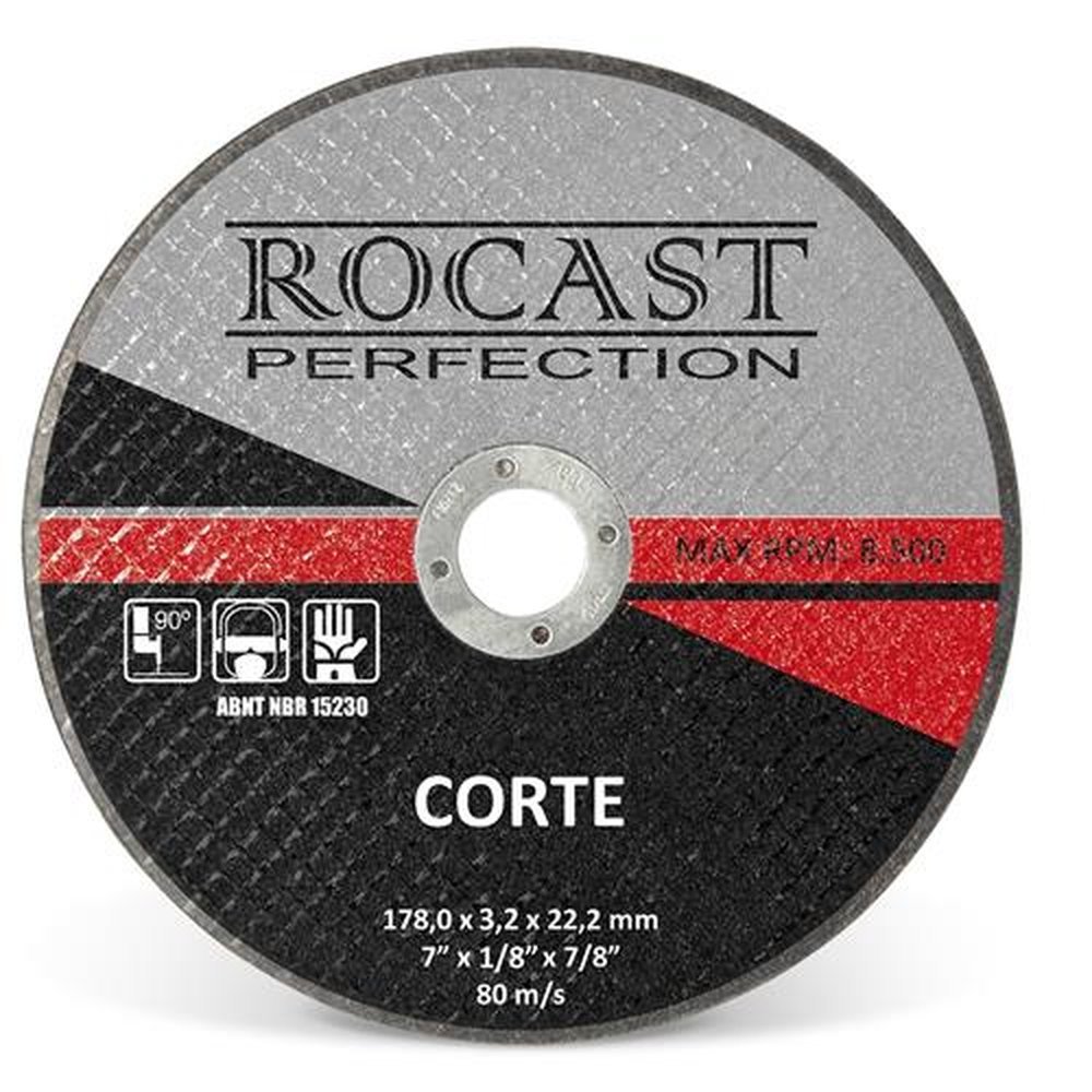 DISCO CORTE 12" X 3.0 X 3/4" ROCAST
