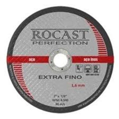 DISCO CORTE INOX 7" X 1,60 X 7/8" ROCAST