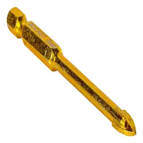 BROCA ACO RAPIDO 10.0MM - TITANIO AMARELA ROCAST