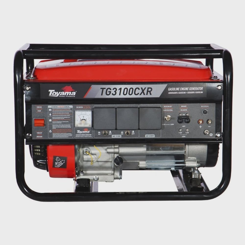 GERADOR GASO 4T TG3100CXR, MONOF, 115/230V