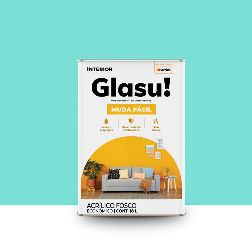 TINTA GLASU ESM VERDE FLORESTA BR 0.9L SEC. RAPIDA