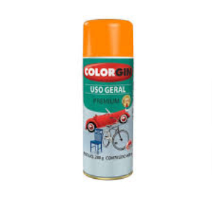TINTA SPRAY LARANJA USO GERAL 400ML - COLORGIN