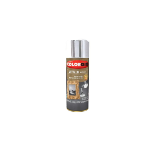 TINTA SPRAY CROMADO METALLIK 350ML - COLORGIN