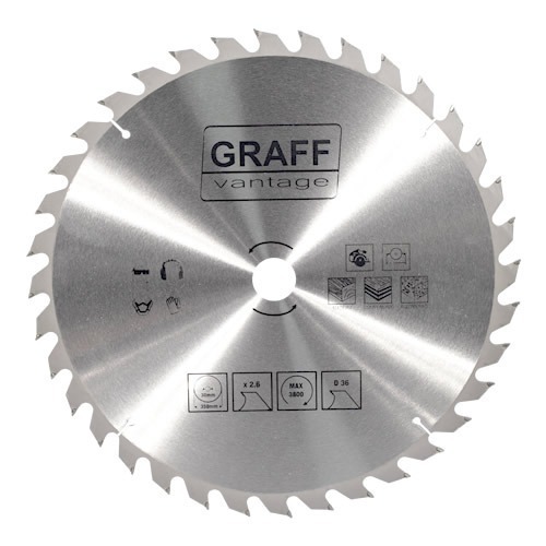 SERRA CIRCULAR MD 7.1/4" X 24D - GRAFF