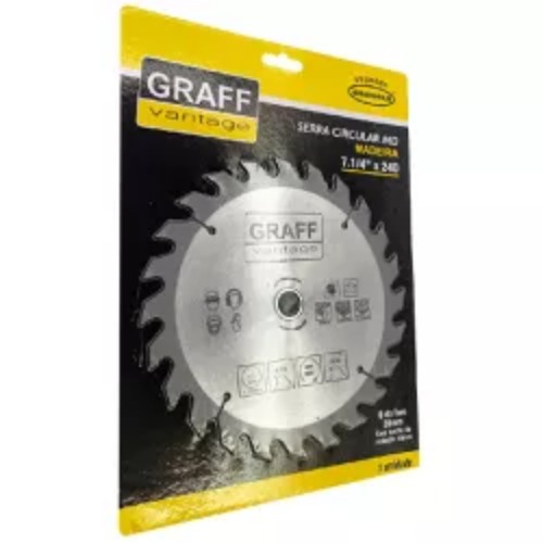 SERRA CIRCULAR MD 4.3/8" X 24D - GRAFF
