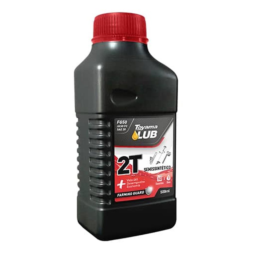 OLEO P/ MOTORES 2T, JASO FC SEMI-SINTETICOS - 500ML