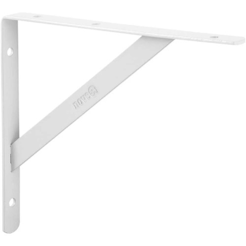 SUPORTE P/ PRATELEIRA 25CM REFORCADA BRANCA 954