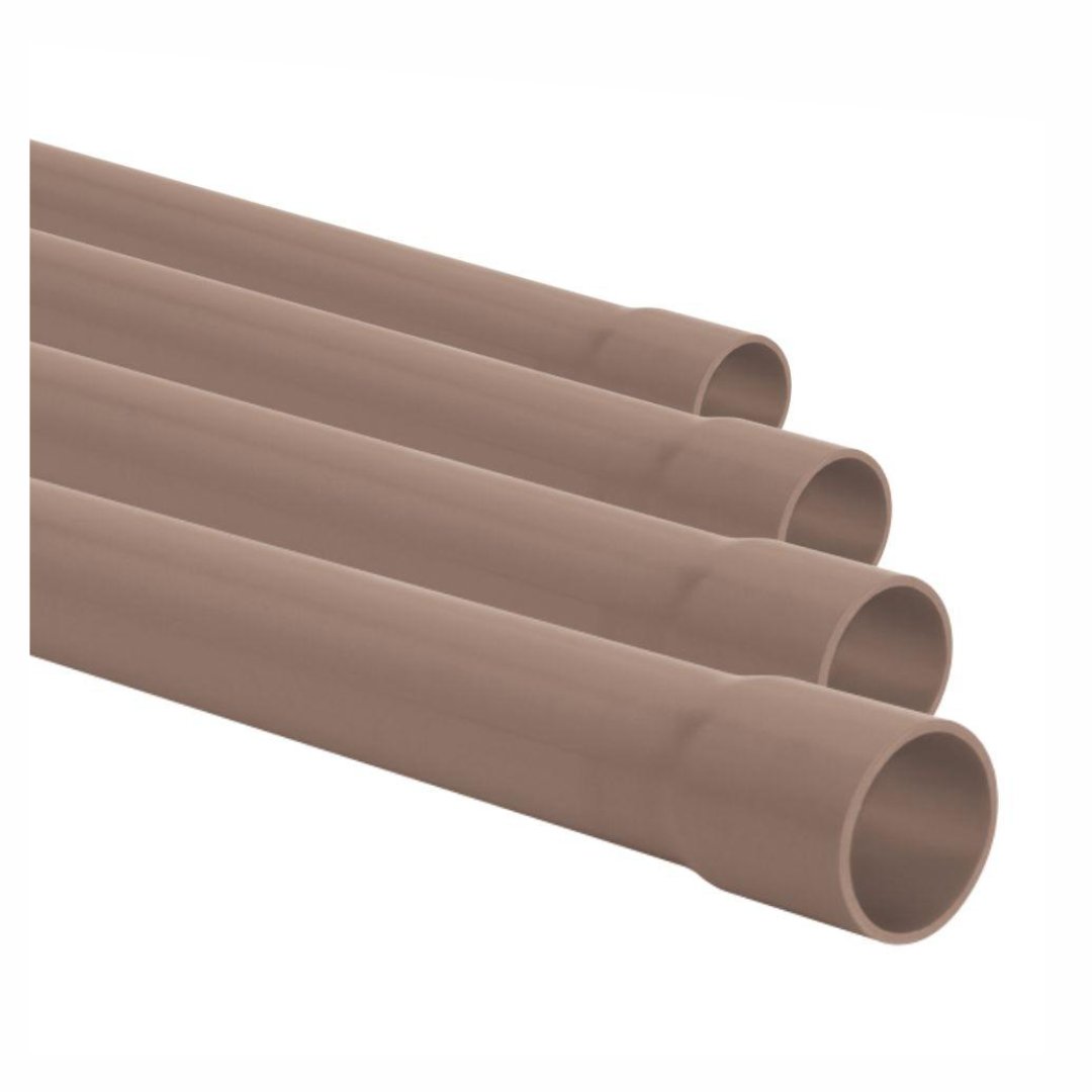 TUBO IND.GALV 2.1/2" CH18 1,25MM MARROM (12,16KG)