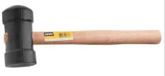 MARTELO BORRACHA 60MM PRETO VONDER