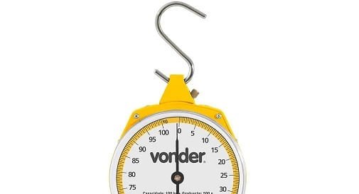 BALANCA SUSPENSA TIPO RELOGIO 50KG VONDER