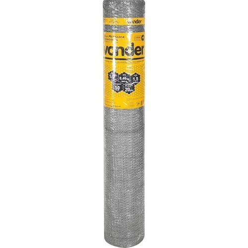 TELA HEX PINTEIRO 1" BWG 24 X 1,5M X 50M VONDER