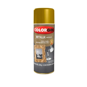 TINTA SPRAY OURO METALLIK 350ML - COLORGIN